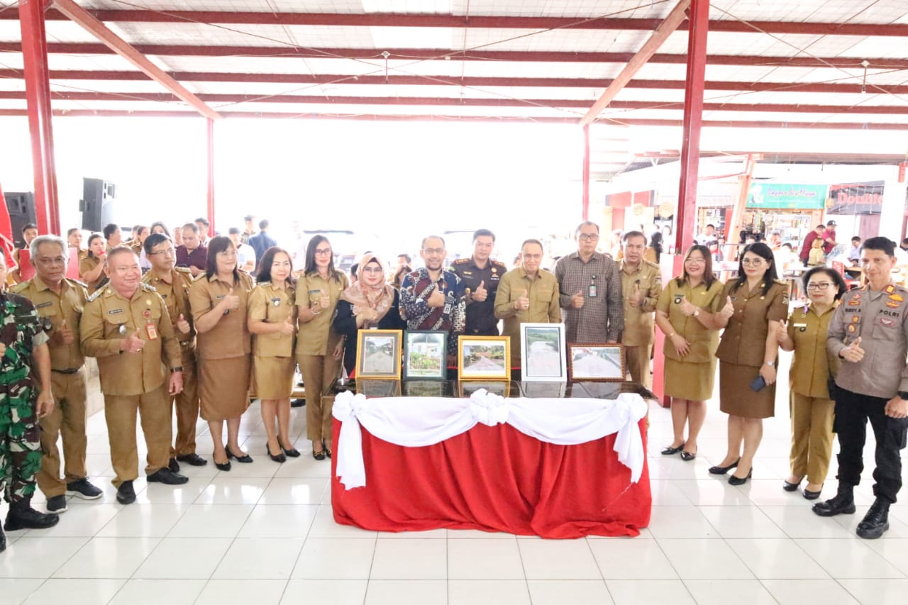 Bupati Royke Roring Launching Dana Desa 2023