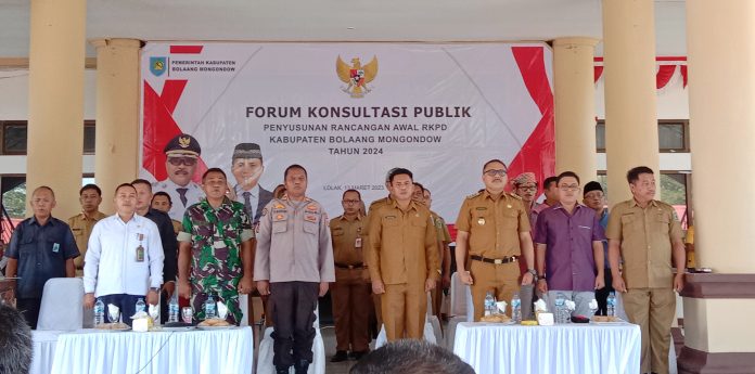 Konsultasi Publik Bupati Bolmong