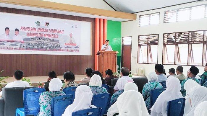 Riviva Maringka Lepas Calon Haji Minahasa