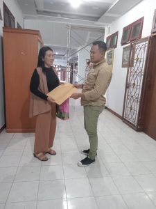 Saat membawa surat Somasi ke BKSDA Sulut