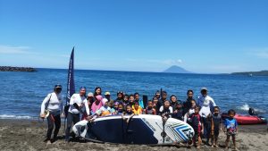 Pelantihan Stand Up Paddle Anak Usia Dini